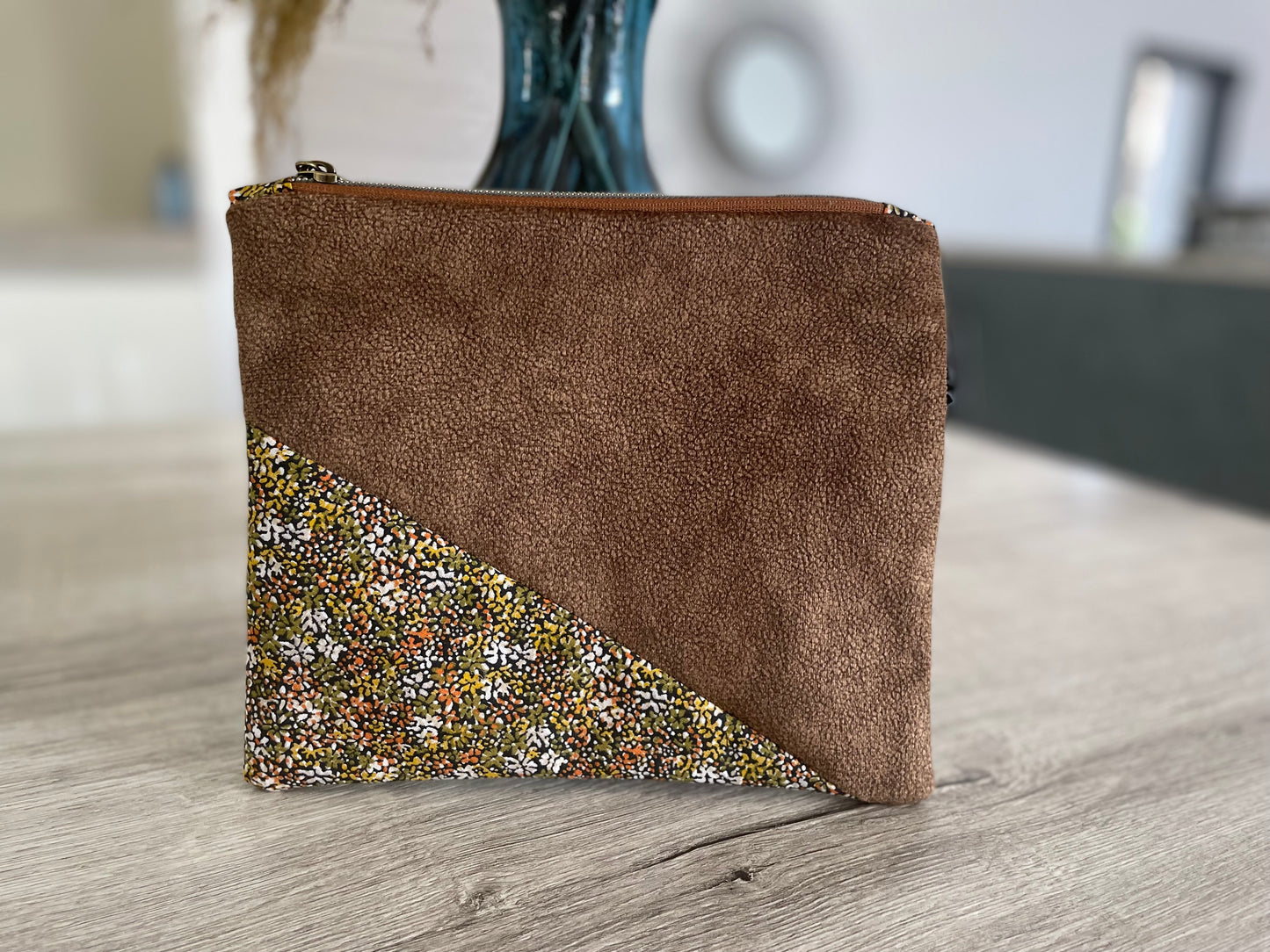 Pochette marron